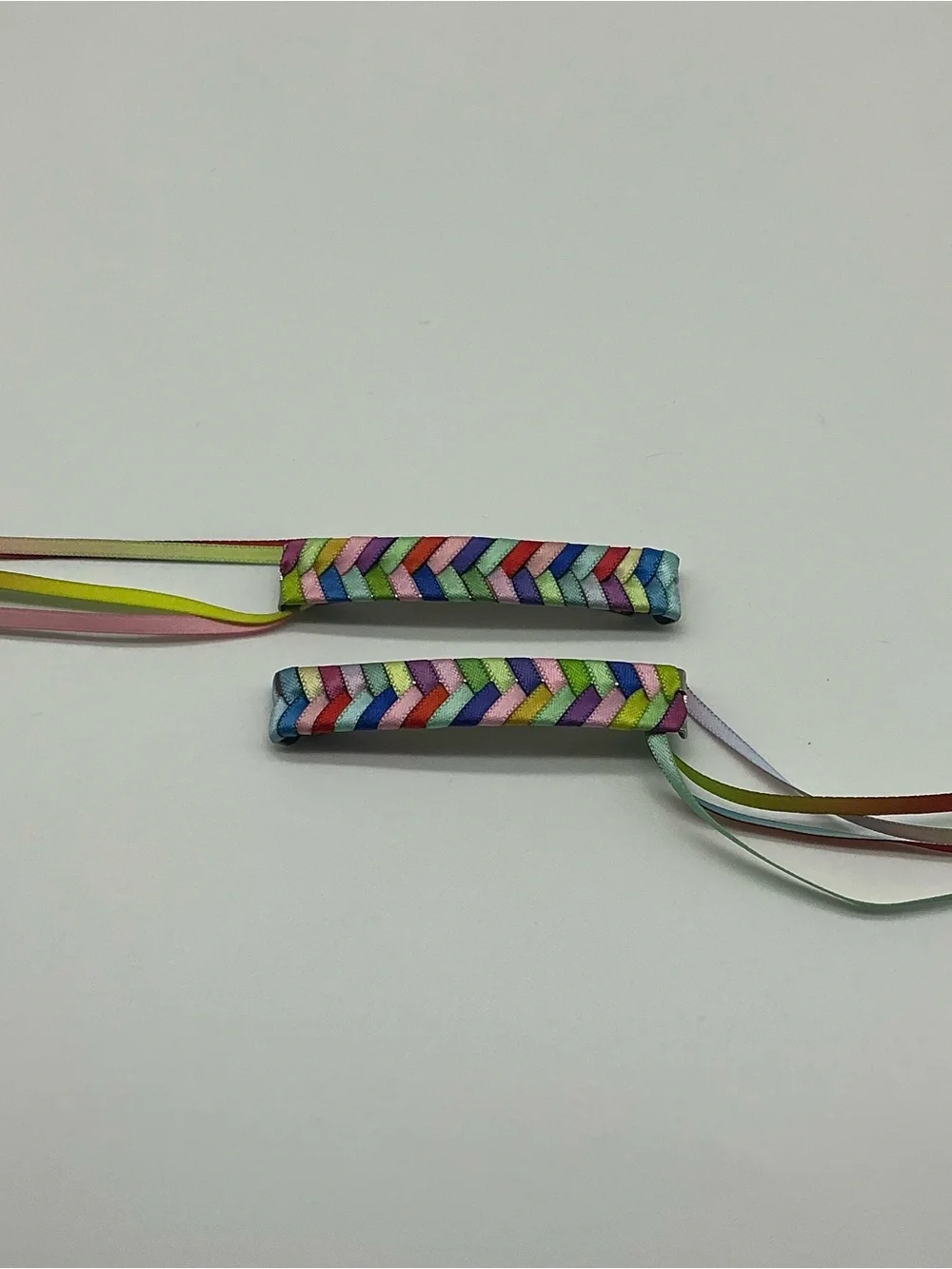 Rainbow and Pastel Rainbow 80s Barrettes & 12 Rainbow and Pastel Rainbow Jellys